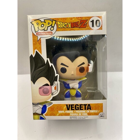 Funko Pop Animation Dragonball Z Vegeta #10 Vinyl Figure Mint - Picture 1 of 6